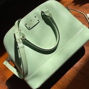 Kate Spade Rachelle Mint Purse Leather